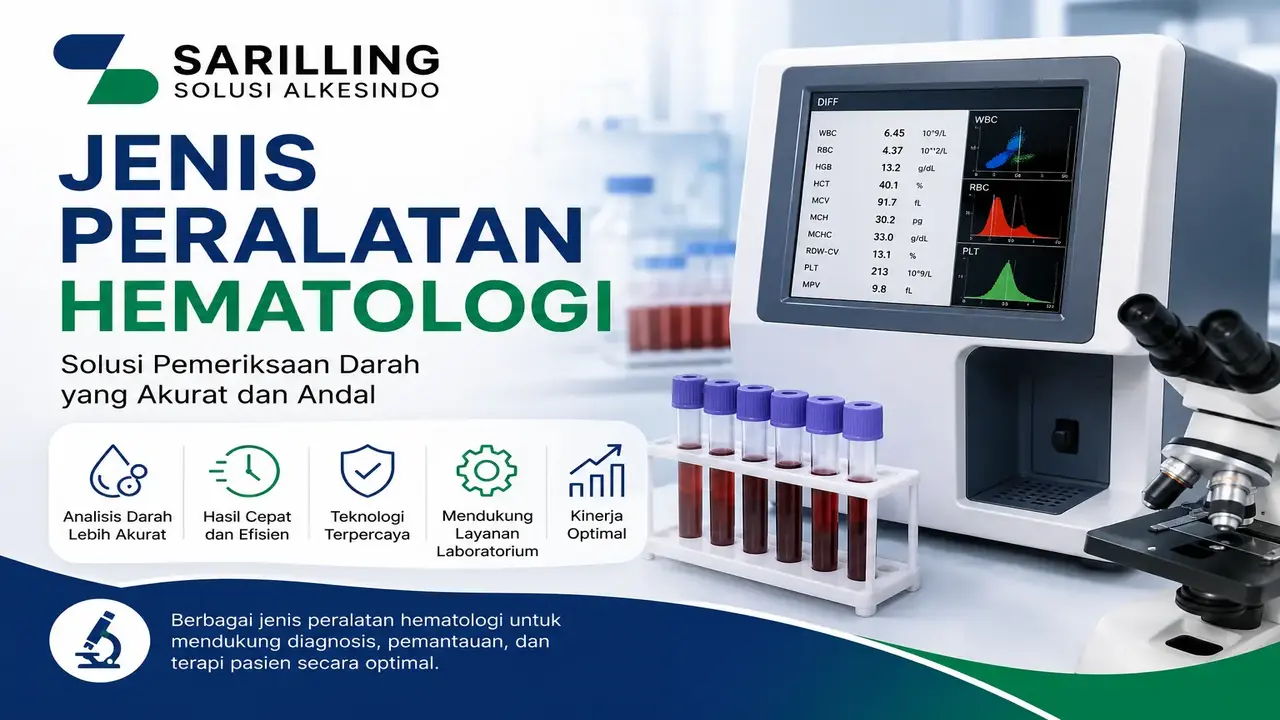 jenis Peralatan hematologi laboratorium untuk analisis darah yang akurat dan efisien Penyedia Sarilling solusi alkesindo