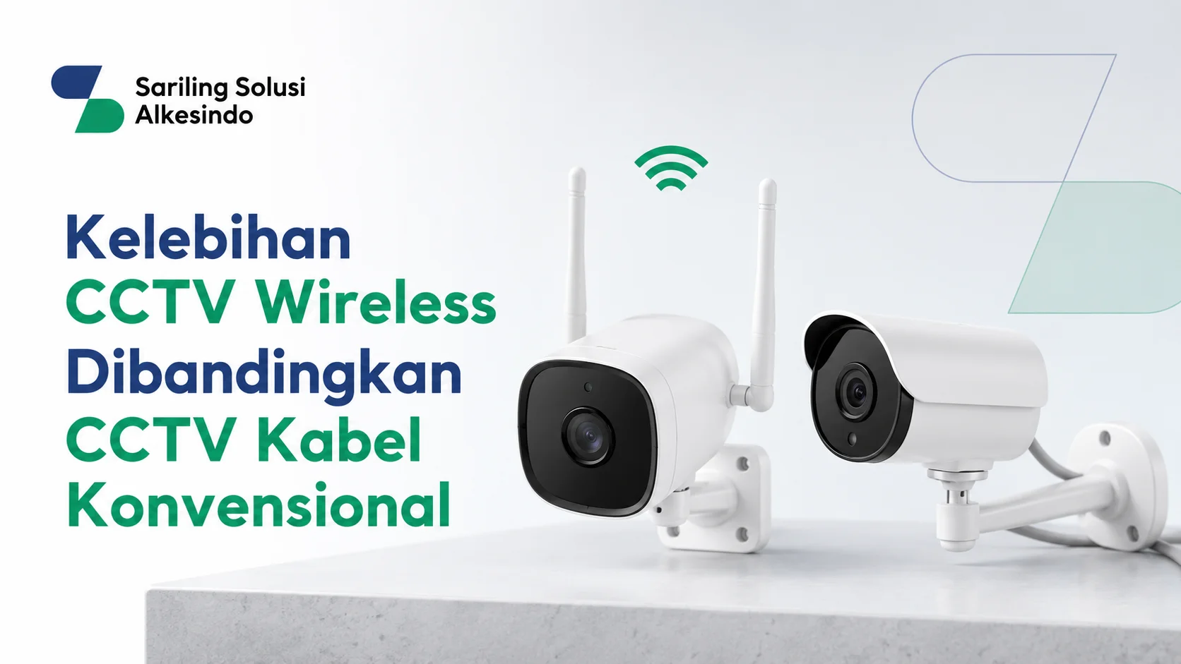 kelebihan cctv wireless dengan keunggulan dibandingkan CCTV kabel konvensional