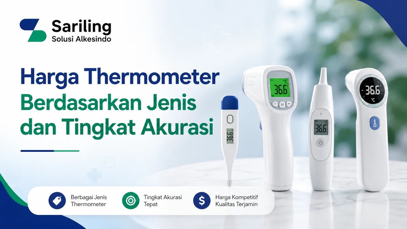 Ilustrasi Gambar Harga thermometer berdasarkan jenis dan tingkat akurasi untuk kebutuhan medis dan kesehatan