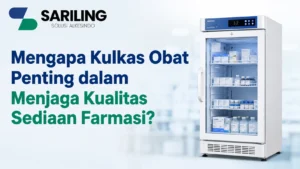 Fungsi Kulkas Obat untuk menjaga kualitas sediaan farmasi dengan suhu penyimpanan yang stabil