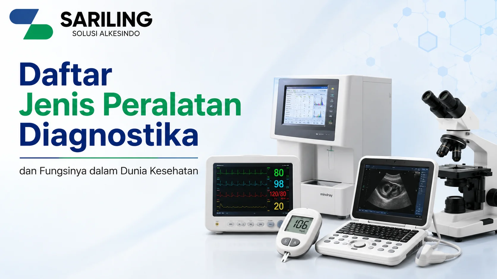 Jenis Peralatan Diagnostika dan fungsinya dalam pelayanan kesehatan
