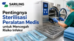Sterilisasi Peralatan Medis untuk mencegah risiko infeksi dan menjaga keamanan alat kesehatan di rumah sakit.