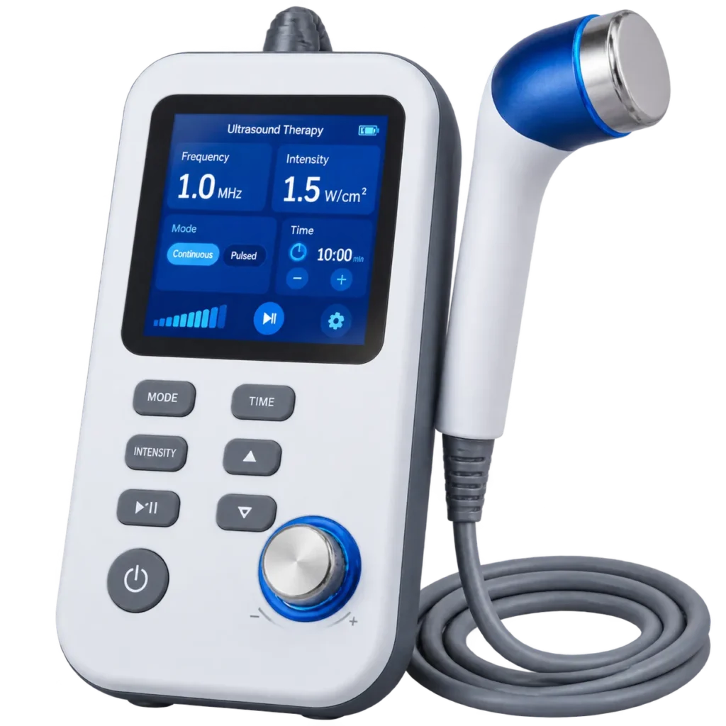 Keunggulan ultrasound terapi Inaproc — 1MHz 3MHz dual frequency dan combo EMS bersertifikat