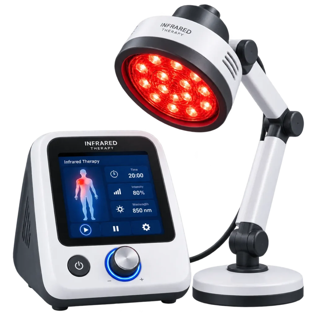 Keunggulan alat terapi infrared Inaproc — lampu stand portable LED panel dan handheld bersertifikat