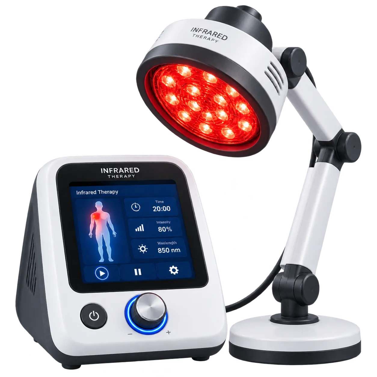 Keunggulan alat terapi infrared Inaproc — lampu stand portable LED panel dan handheld bersertifikat