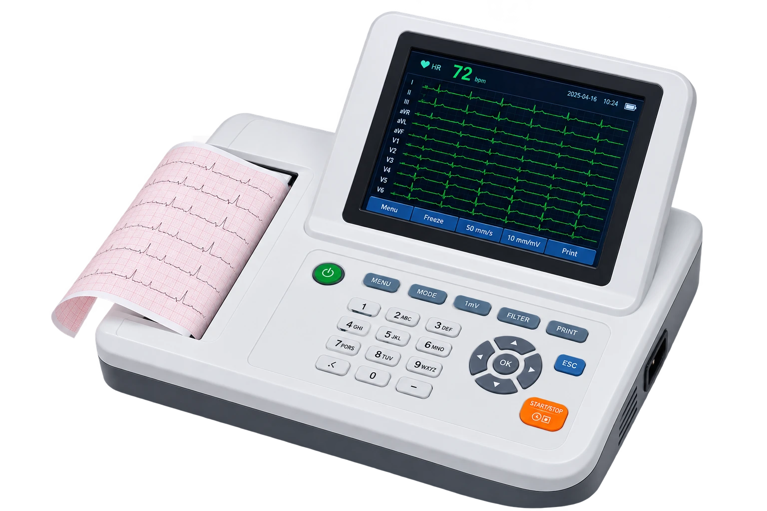 Keunggulan alat EKG Inaproc — EKG profesional modern dan portable bersertifikat