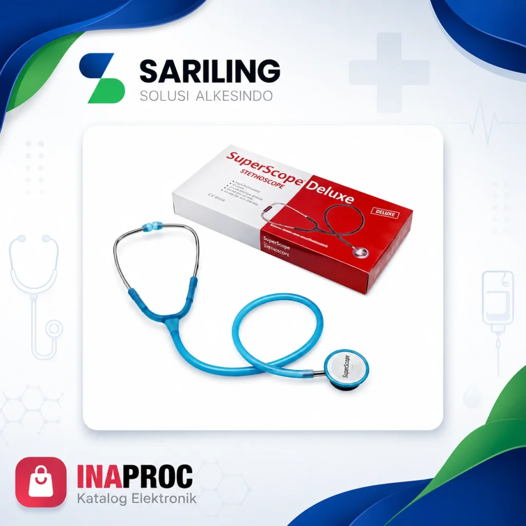 Stetoskop dewasa dan stetoskop pasien dari distributor stetoskop medis Inaproc