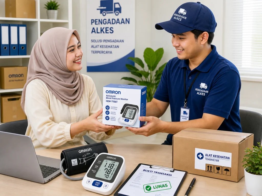 Konsultasi tensimeter — hubungi distributor alat ukur tekanan darah Inaproc untuk RS Puskesmas
