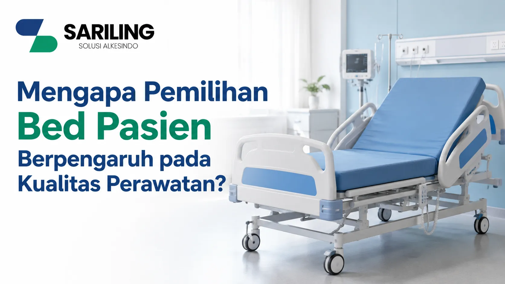 Penyedia Alkes Inaproc menyediakan bed pasien berkualitas untuk mendukung kenyamanan pasien dan meningkatkan kualitas perawatan di fasilitas kesehatan.