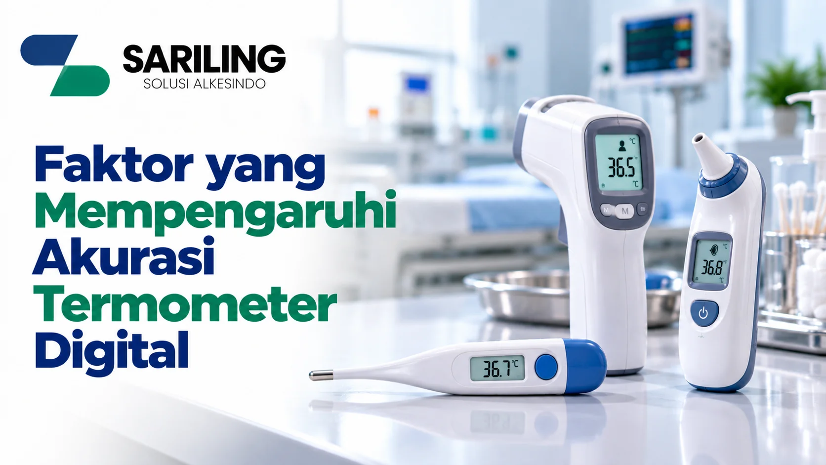 Pengadaan Termometer Medis digital dengan akurasi tinggi untuk pemeriksaan suhu pasien di fasilitas kesehatan.