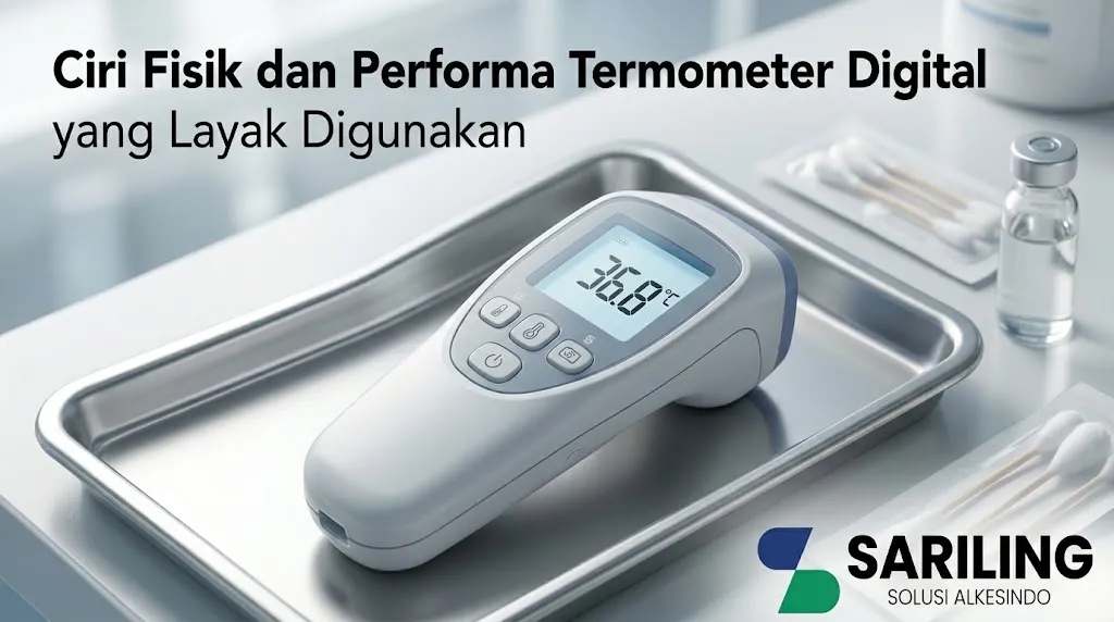Termometer dahi digital inframerah