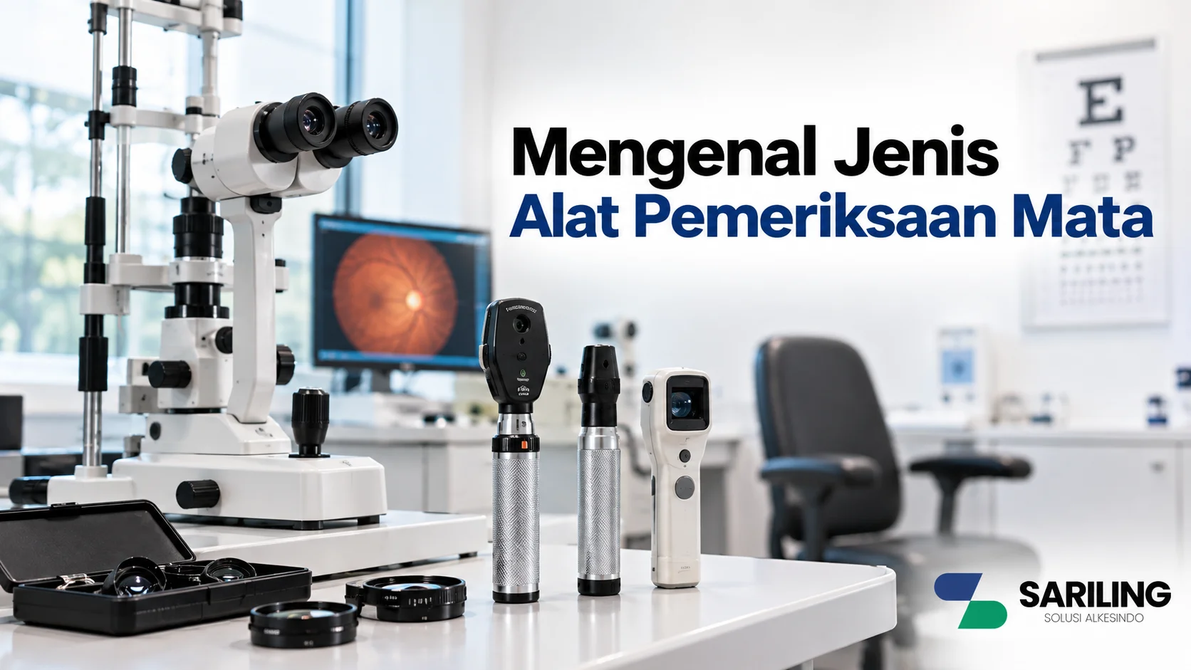 Pengadaan Alat Periksa Mata untuk mendukung layanan pemeriksaan di fasilitas kesehatan
