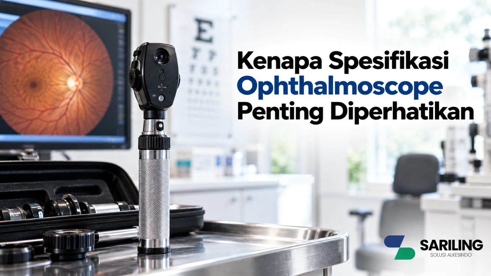 Distributor Ophthalmoscope Medis Inaproc untuk kebutuhan fasilitas kesehatan