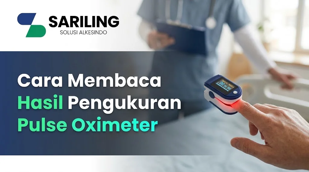 Unit dari distributor pulse oximeter digital jari Inaproc resmi untuk pengadaan fasilitas kesehatan